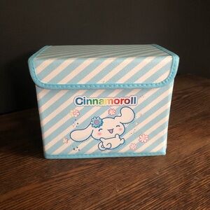 Cinnamoroll Blue & White Striped Collapsible Storage Box